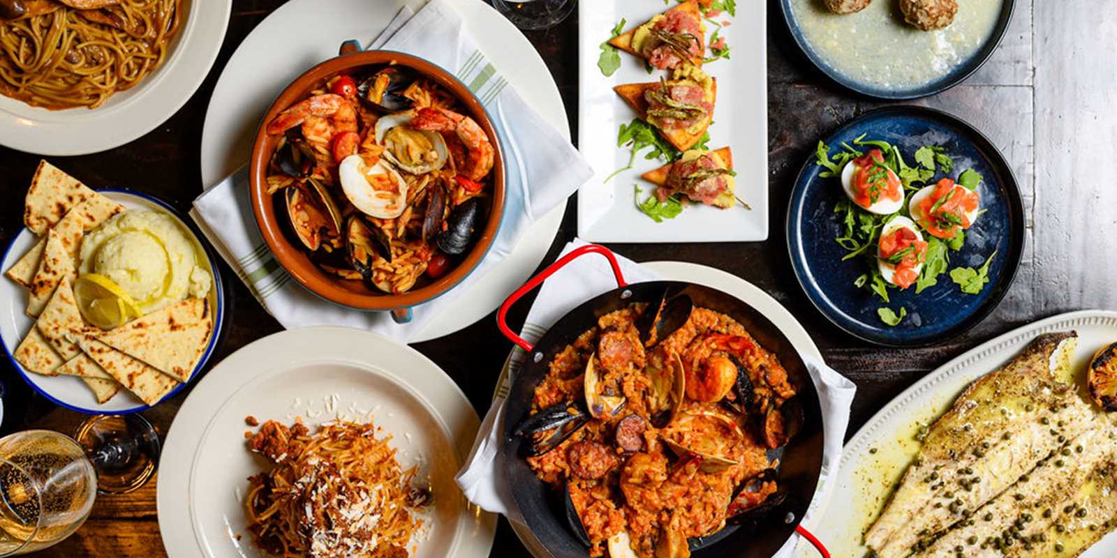 An assortment of delicious Greca dishes.