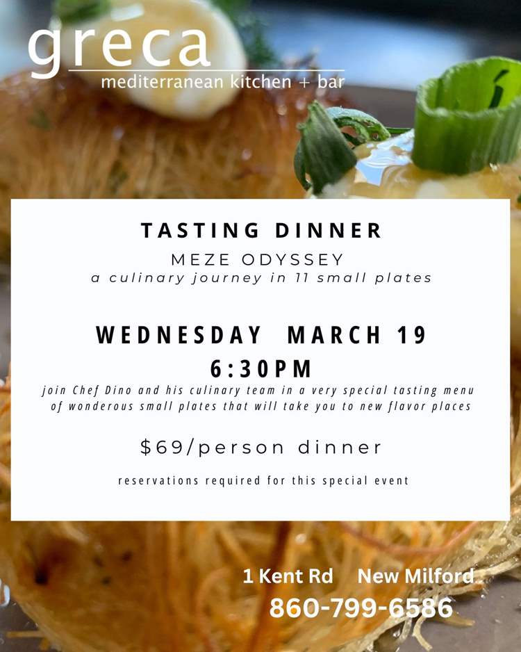 Promo for Tasting Dinner